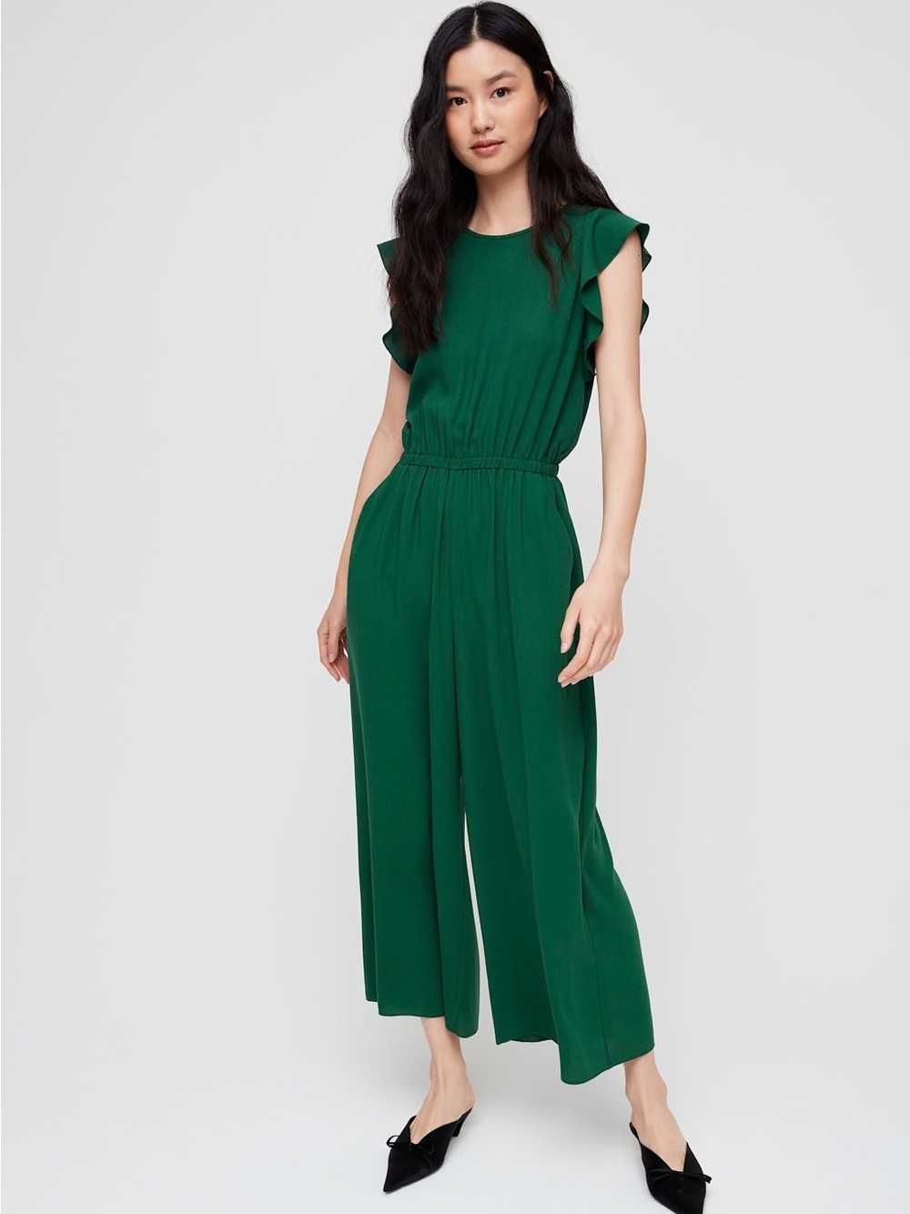(See description) Wilfred green Fleurette jumpsuit sz small